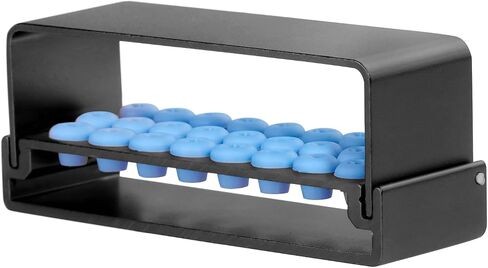 3Pcs 24 Holes Burs Holder Silicone Block Burs Storage Box Cleaning Stand Autoclave Burs Organizer Case (Black) in Saudi Arabia