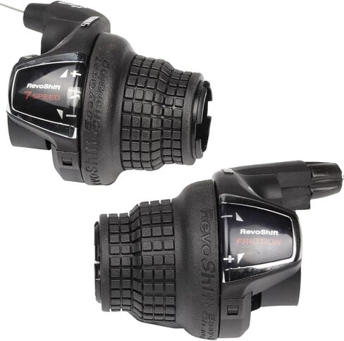 2-Pcs Bike Right Shift Lever, SL-RS35 3 Speed and SL-RS35 6 Speed Bicycle Twist Grip Gear, Bike Handle Shifter for Mountain Bicycle Commuter Bike Folding Bike in Kuwait