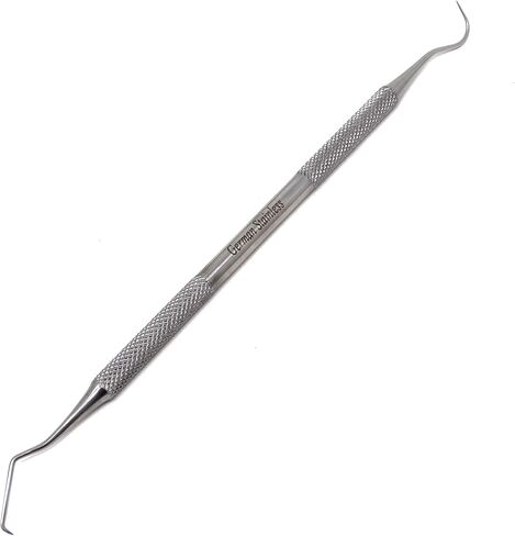 Professional Dental Pick, Double Ended Explorer Probe #17/23, Plaque Tartar Remover Scraper - 100% Stainless Steel (3) in Saudi Arabia
