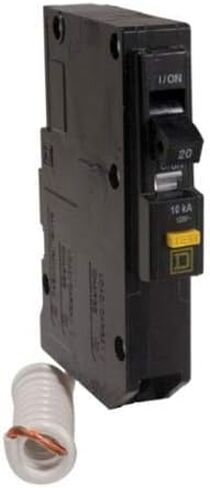 Square D Qwik-Gard QO130GFI قاطع دائرة خطأ الأرض ، 120 فولت فور ، 30 A ، 10 KA مقاطعة ، قطب واحد in Kuwait