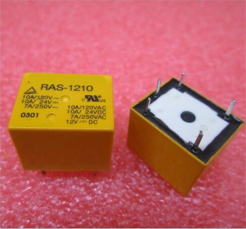 Relay RAS-1210 12VDC RAS-1210-12VDC RAS-1210-12V RAS1210 1210 12VDC DC12V 12V DIP5 1Pcs in Saudi Arabia