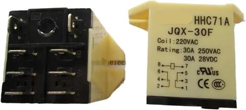 RELAY HHC71A-JQX-30F-220VAC HHC71A JQX-30F 2Z 220VAC HHC71A-JQX-30F-2Z-220VAC 30A 220VAC 8PIN 2/5/10PCS (2PCS) in Saudi Arabia