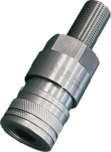 Flat face Hydraulic Coupler, Female, 1/2" Port Size, O-Ring face Seal Interface, Bulkhead mounting, F. A13 1/2 ORFS BH, ISO 16028 Interchange in Kuwait