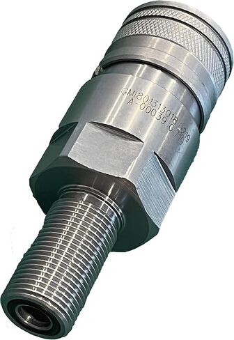 Flat face Hydraulic Coupler, Female, 1/2" Port Size, O-Ring face Seal Interface, Bulkhead mounting, F. A13 1/2 ORFS BH, ISO 16028 Interchange in Kuwait