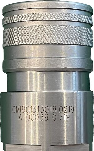Flat face Hydraulic Coupler, Female, 1/2" Port Size, O-Ring face Seal Interface, Bulkhead mounting, F. A13 1/2 ORFS BH, ISO 16028 Interchange in Kuwait