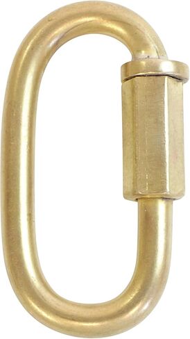RCH Hardware QL-BR01-50 Brass Quicklink ، 7 Gauge ، Brass Brass (2 Pack) in Saudi Arabia