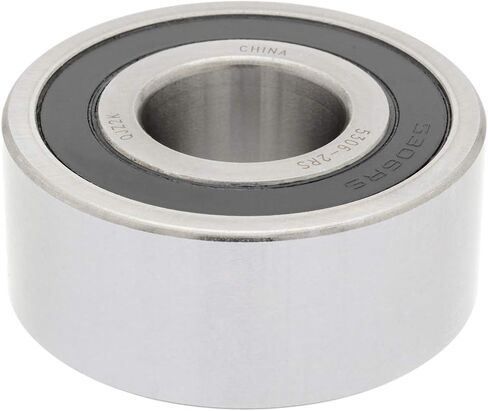 [2-Pack] 5306-2RS - Angular Contact Ball Bearing 30 mm x 72 mm x 30.2 mm (ID x OD x Width) with Double Rubber Seal in Saudi Arabia