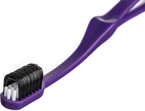 فرشاة أسنان Cleancurl ثلاثية الأبعاد - فرشاة أسنان ذات 3 جوانب مثالية للبالغين ، والأطفال ، والاحتياجات الخاصة ، والمسنين - الخشور الناعم ينظف الأسنان والزرع وخط اللثة تمامًا in Kuwait