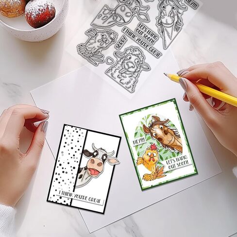 CHGCRAFT City Street Landscape Clear Stamps House Transparent Stamps Building Pattern Silicone Clear Stamp Seals for DIY Scrapbooking Photo Album Decoration, 4.3x6.3inch in Saudi Arabia