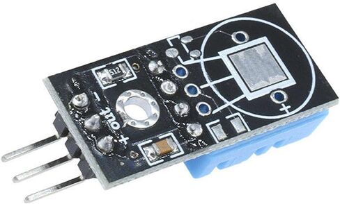 10 Pieces DHT11 Temperature & Humidity Sensor Module Digital Temperature and Humidity Sensor 3.3V-5V with Humidity Measurement Range 20%-95% and Temperature Measurement Range 0-50℃ with Dupont Wires in Saudi Arabia