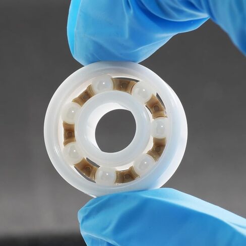 4PCS 608 ZrO2 Zirconia Full Ceramic Bearing Full ZrO2 Ceramic Ball Zirconia Bearing with Peek Caged in Saudi Arabia