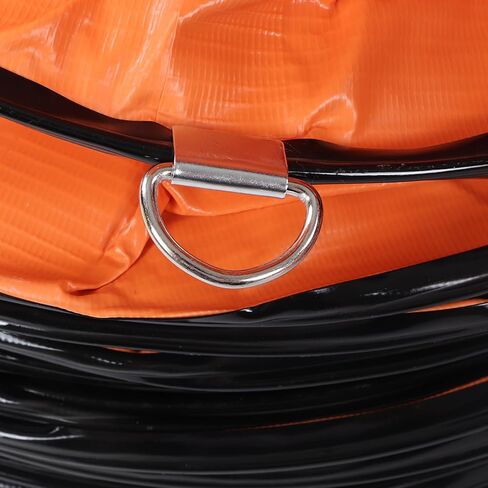 خرطوم قناة PVC المرن قابل للتعديل لمروحة التهوية ومنافذ العادم 10 أمتار مع المشبك لمزرعة الطابق السفلي المصنع in Saudi Arabia