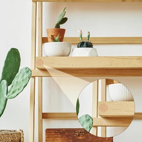 648 PCS أغطية الفتحة المسمار ، غلاف المسمار PVC PVC مغطى غلاف فتحة الجدار غلاف ملصقات الخشب اللصق الثقوب التي تغطي ثقوب الجدار حشو لمكتب خزانة الأثاث (12 لونًا) in Kuwait