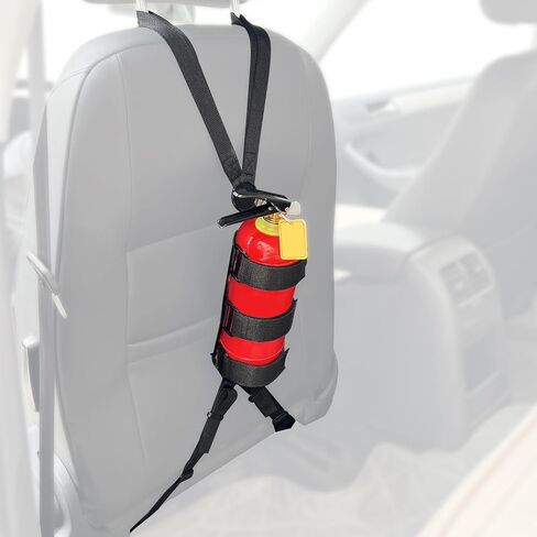 Car Fire Extinguisher Bracket：Adjustable Extinguisher Mount Strap for ​​2.5-3.3lb Extinguisher​​ Use for Universal Truck ATV Car & More Car Roll Bar Fire Extinguisher Mount Holder in Saudi Arabia