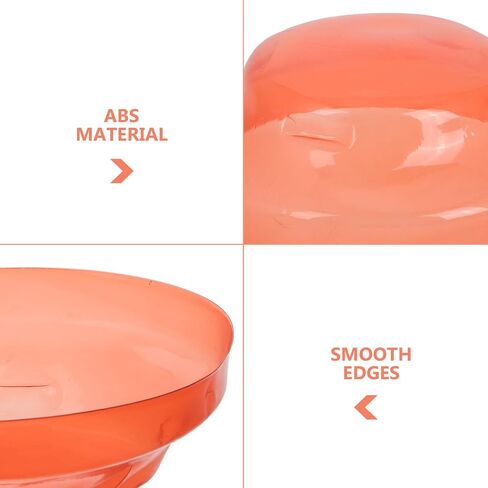 Artibetter 2pcs كاشف إنذار الغبار غلاف الطلاء غطاء المنبه من البلاستيك القابل لإعادة الاستخدام للمطبخ المنزل S in Saudi Arabia