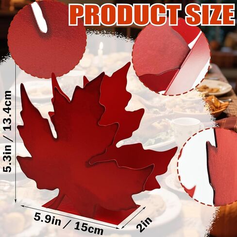 Maples Napkin Holder for Tables Metal Fall Maple Leaves Tissue Dispenser Thanksgiving Rustic Farmhouse Vintage Paper Napkins Dispenser for Halloween Thanksgiving Dinner Centerpieces Table Decoration in Kuwait