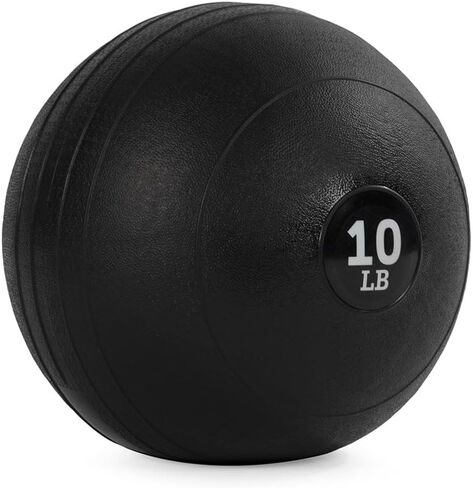 Titan Fitness 15 LB Rubber Slam Ball, Dead Weight Ball Absorbs Impact, Minimal Bounce, Textured Surface for Strength and Conditioning, Slam Ball Exercises, Cardio Workouts, Full Body Workout in Kuwait