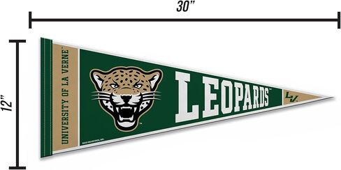 Rico Industries NCAA La Verne Leopards 12 "× 30" in Saudi Arabia