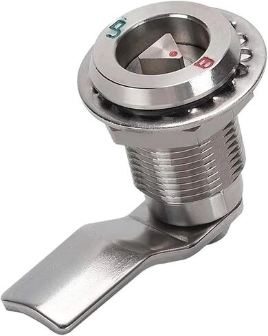 2Pcs Stainless Steel Triangle Lock Telescopic Electric Cabinet Lock Metal Locker for Ectric Cabinets in Saudi Arabia
