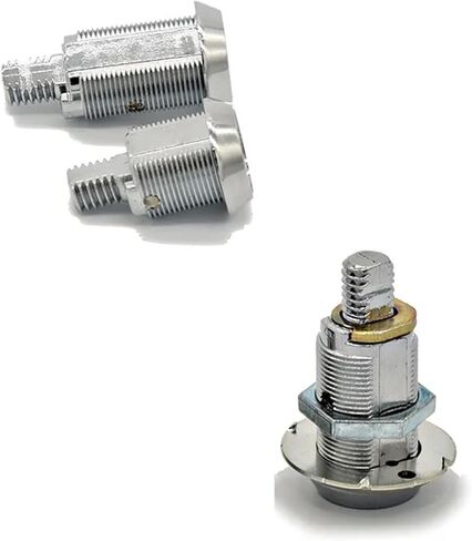 إكسسوارات مفتاح إكسسوارات مجلس الوزراء عملة كرة السلة قفل باب آلة الباب 2pcs (H-1.7cm-بدون مفتاح) in Kuwait