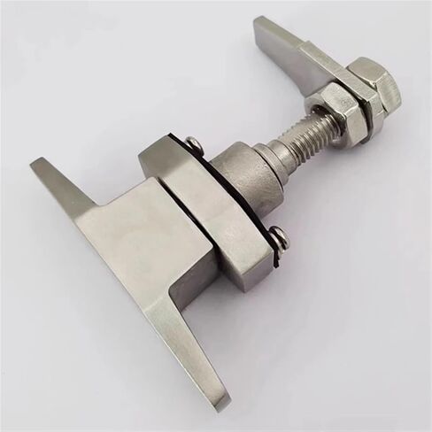 مقبض قفل T-lock MS309 من الفولاذ المقاوم للصدأ التلسكوبية القفل الصناعي الميكانيكي القفل خزانة مربعات التحكم in Saudi Arabia
