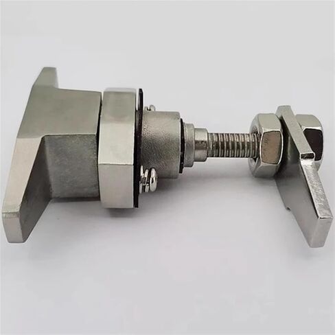 مقبض قفل T-lock MS309 من الفولاذ المقاوم للصدأ التلسكوبية القفل الصناعي الميكانيكي القفل خزانة مربعات التحكم in Saudi Arabia