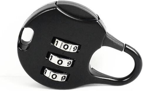 Combination Padlock 3 Code Password Lock for Gym Bags Cabinet Travel Life Partner 1Pcs(Green) in Saudi Arabia