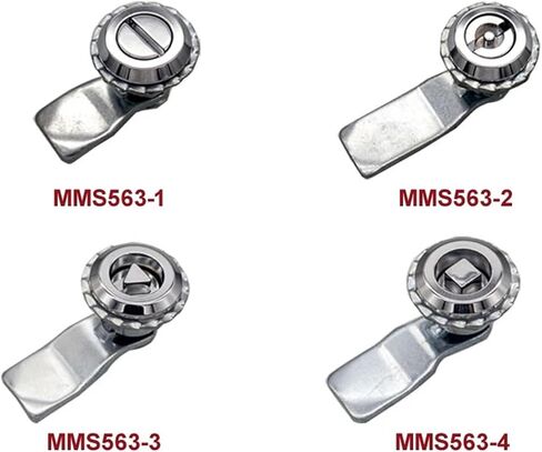 قفل كام كام للقطار للقطار شاحنة شاحنة معدنية الصلب الإكسسوارات الصناعية MS563 I 1PCS (MMS563-4) in Saudi Arabia