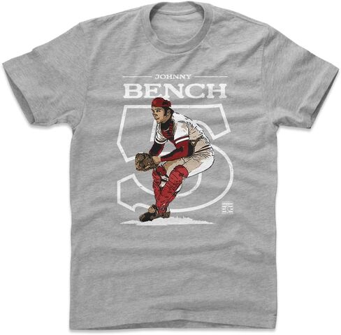 500 Level Johnny Bench Shirt - Johnny Bench Outline in Saudi Arabia