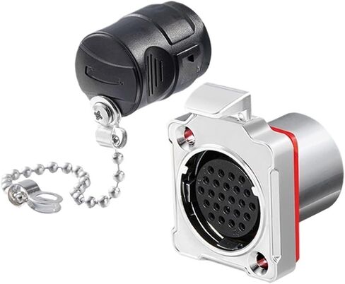 BD-24 Metal Aviation Plug 24 core Data Signal Transmission Power Male and Female Plug Industrial Connector(Male Plug) in Kuwait