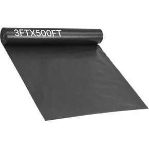 VEVOR Silt Fence Fabric Roll, 2 x 100 ft Backed Wire Silt Fence, Erosion Control Fencing for Sediment Retention, Industrial Grade Temporary Tough Polypropylene Fabric for Construction Job Sites in Kuwait