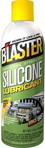 B'laster 6-16-SL Industrial Strength Silicone Lubricant with Long Lasting Non-evaporating Formula Eliminates Wear from Constant Friction, 11 Ounces, Pack of 6 in Saudi Arabia