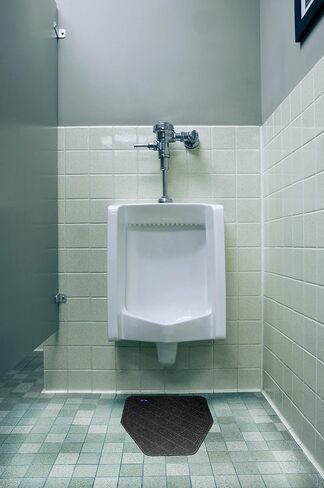 Urinal Mat - Case of 6 - Black in Saudi Arabia