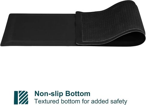 70"x24"x3/4" Thick Medical Bedside Fall Safety Protection Floor Mat for Elderly Senior Handicap,Reducing Injury Risk and Impact, Prevent Bed Falling, Anti Fatigue, Non-Slip Beveled Edge in Kuwait