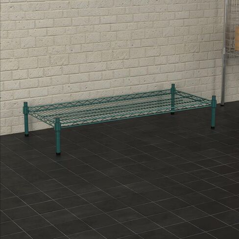 30 "× 36" NSF Chrome الأسلاك الثابتة رف تخزين Dunnage مع 8 بوصات ، مثالية للمطبخ التجاري ، المنزل ، المرآب ، المستودع ، الملاجئ in Kuwait