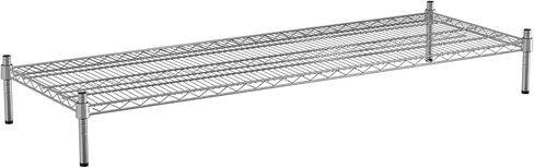 30 "× 36" NSF Chrome الأسلاك الثابتة رف تخزين Dunnage مع 8 بوصات ، مثالية للمطبخ التجاري ، المنزل ، المرآب ، المستودع ، الملاجئ in Kuwait