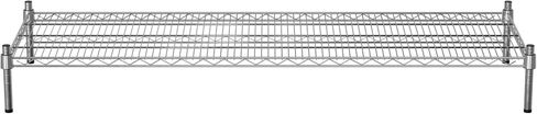 30 "× 36" NSF Chrome الأسلاك الثابتة رف تخزين Dunnage مع 8 بوصات ، مثالية للمطبخ التجاري ، المنزل ، المرآب ، المستودع ، الملاجئ in Kuwait