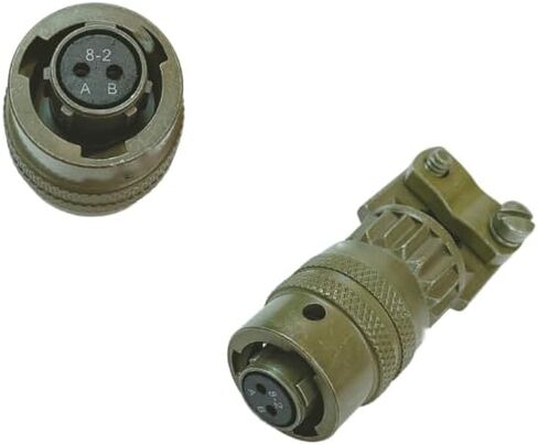 1PC PT02E-8-2P 2 Pin Core Aviation Plug Connector Waterproof in Kuwait