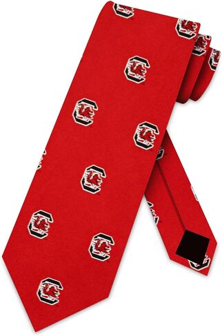 South Carolina Gamecocks Collegiate Woven Polyester Necktie in Saudi Arabia