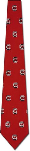 South Carolina Gamecocks Collegiate Woven Polyester Necktie in Saudi Arabia