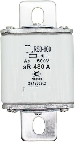 RS3-600 Fuse 500V 480A 500A 600A aR Square Tube Fast Ceramic Fuse Tube(600A) in Saudi Arabia
