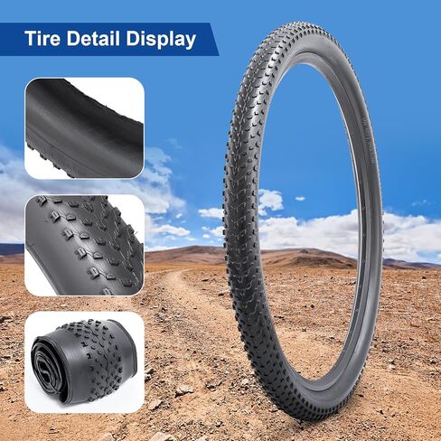 27.5x2.40 (60-584) Bike Tire 27.5 inch Bicycle tire Suitable for 27.5X2.4 27.5 x 2.40 Off Road/Mountain Folding Replacement Bike Tire (Single) in Kuwait