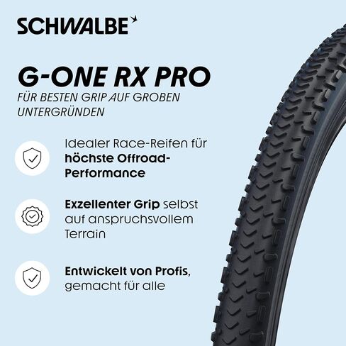 Schwalbe G-One RX Pro Evo Super Race V-Guard TLR Folding Tyre in Saudi Arabia
