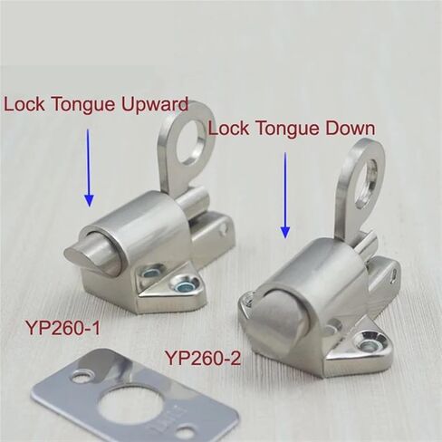 نافذة مزلاج الباب الترباس للمنزل الحمام شرفة الملابس غرفة تخزين صندوق تخزين DIY YP260 H 1PCS (260-3 1PCS) in Saudi Arabia