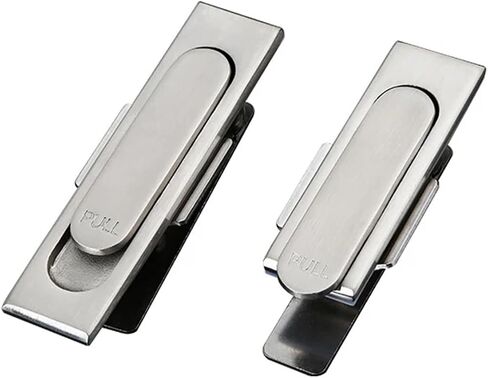 2Sets Stainless Steel Small Control Box Electric Cabinet Long Mechanical Large Plane Lock Electric Cabinet(2 sets-717-2-steel) in Saudi Arabia