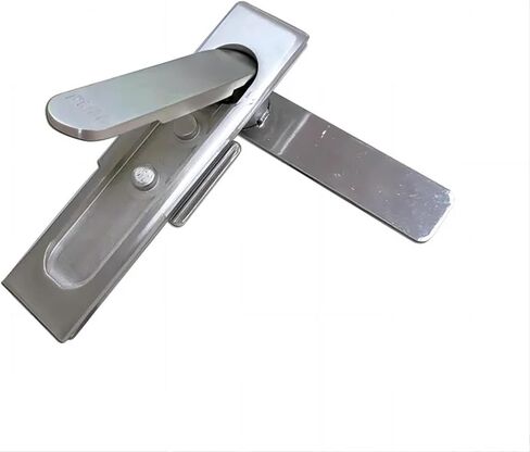 2Sets Stainless Steel Small Control Box Electric Cabinet Long Mechanical Large Plane Lock Electric Cabinet(2 sets-717-2-steel) in Saudi Arabia