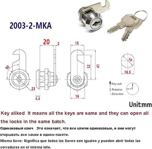 قفل كام كام درج لعلبة البريد مربع أدوات خزانة مربع الخزانة أجهزة الأثاث DIY 2003 F (2003-6) in Saudi Arabia