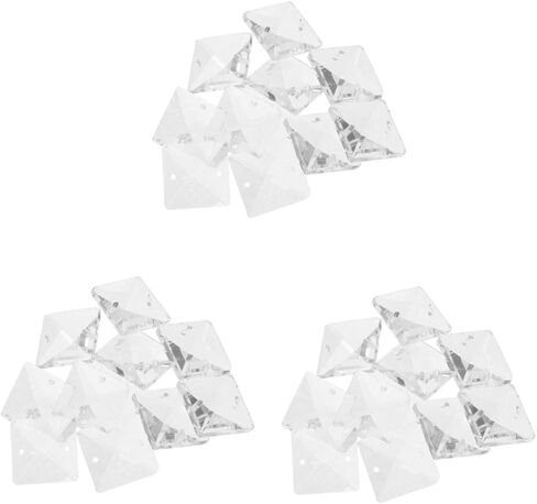 10pcs خرزات Crystal Light Beads قلادة الثريا للديكور الخريف ديكور الخيال ديكور عيد الميلاد الحلي DIY حبات الحرف in Kuwait