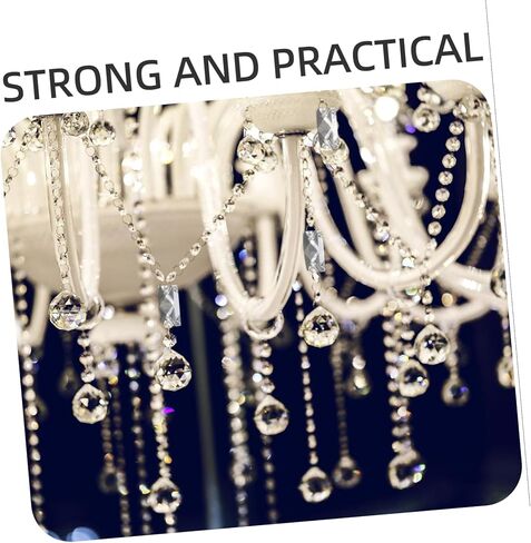 10pcs خرزات Crystal Light Beads قلادة الثريا للديكور الخريف ديكور الخيال ديكور عيد الميلاد الحلي DIY حبات الحرف in Kuwait