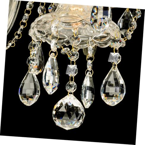 10pcs خرزات Crystal Light Beads قلادة الثريا للديكور الخريف ديكور الخيال ديكور عيد الميلاد الحلي DIY حبات الحرف in Kuwait